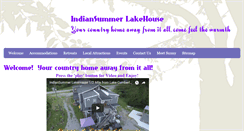 Desktop Screenshot of indiansummerlakehouse.com